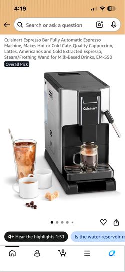 Cuisinart Barista System