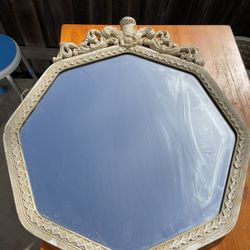 Mirror With Wooden Frame