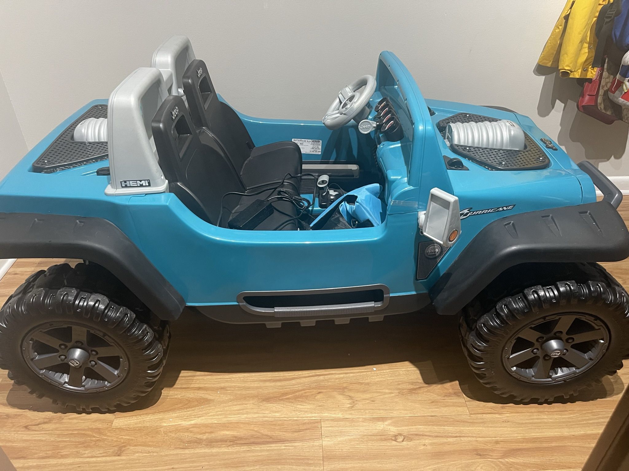 Power Wheels Jeep Hurricane Extreme, Ride On Teal