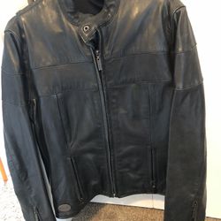 Woman’s leather riding jacket