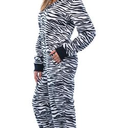 Animal Print  Women Onesie  Sz XL  Halloween Costume  New