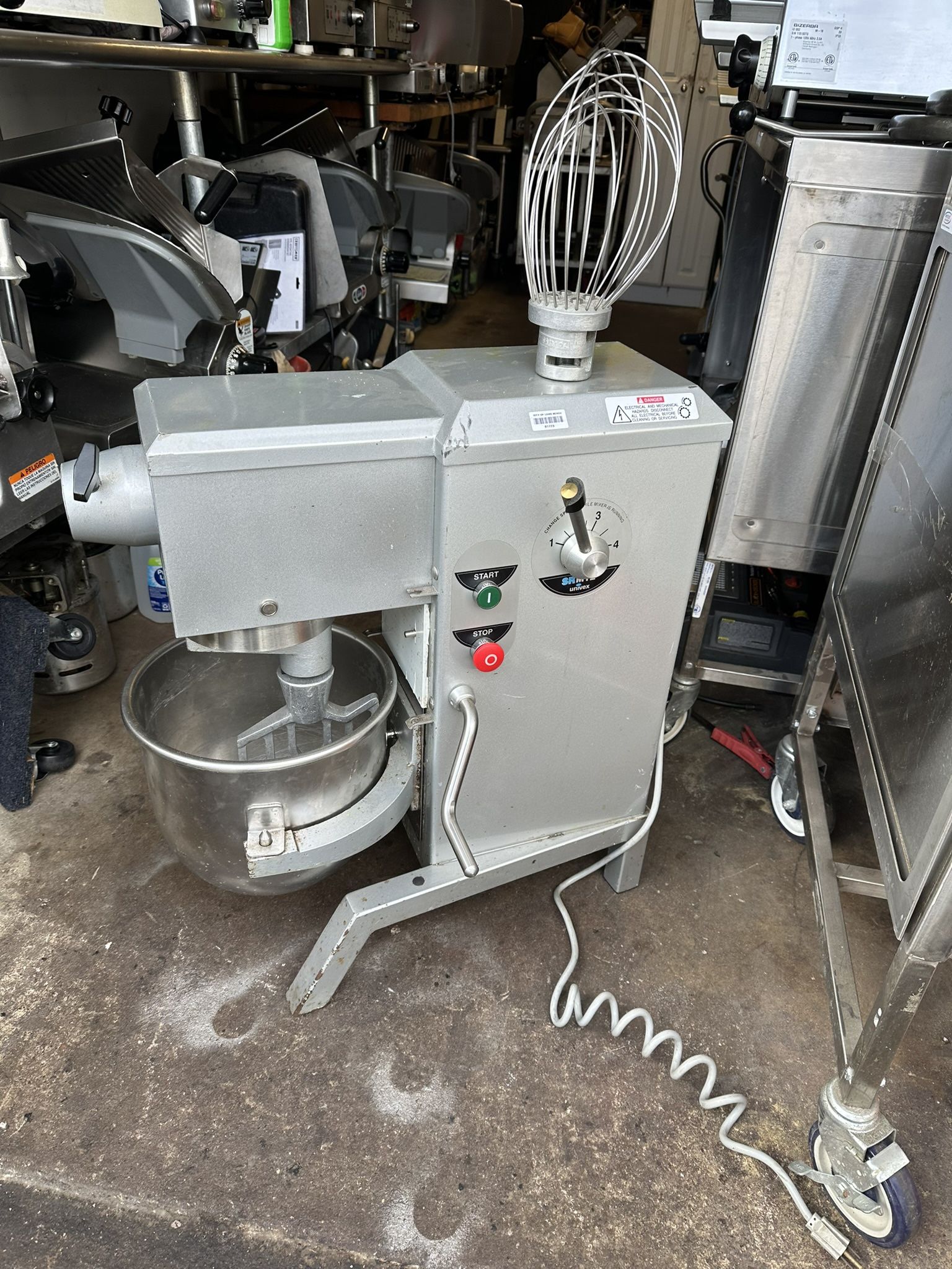 Univex 12 Quart Restaurant mixer 