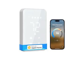 meross Smart Thermostat for Electric Baseboard and in-Wall Heaters Work with Apple Home, Alexa, Google Home and SmartThings, with Voice & Remote Contr