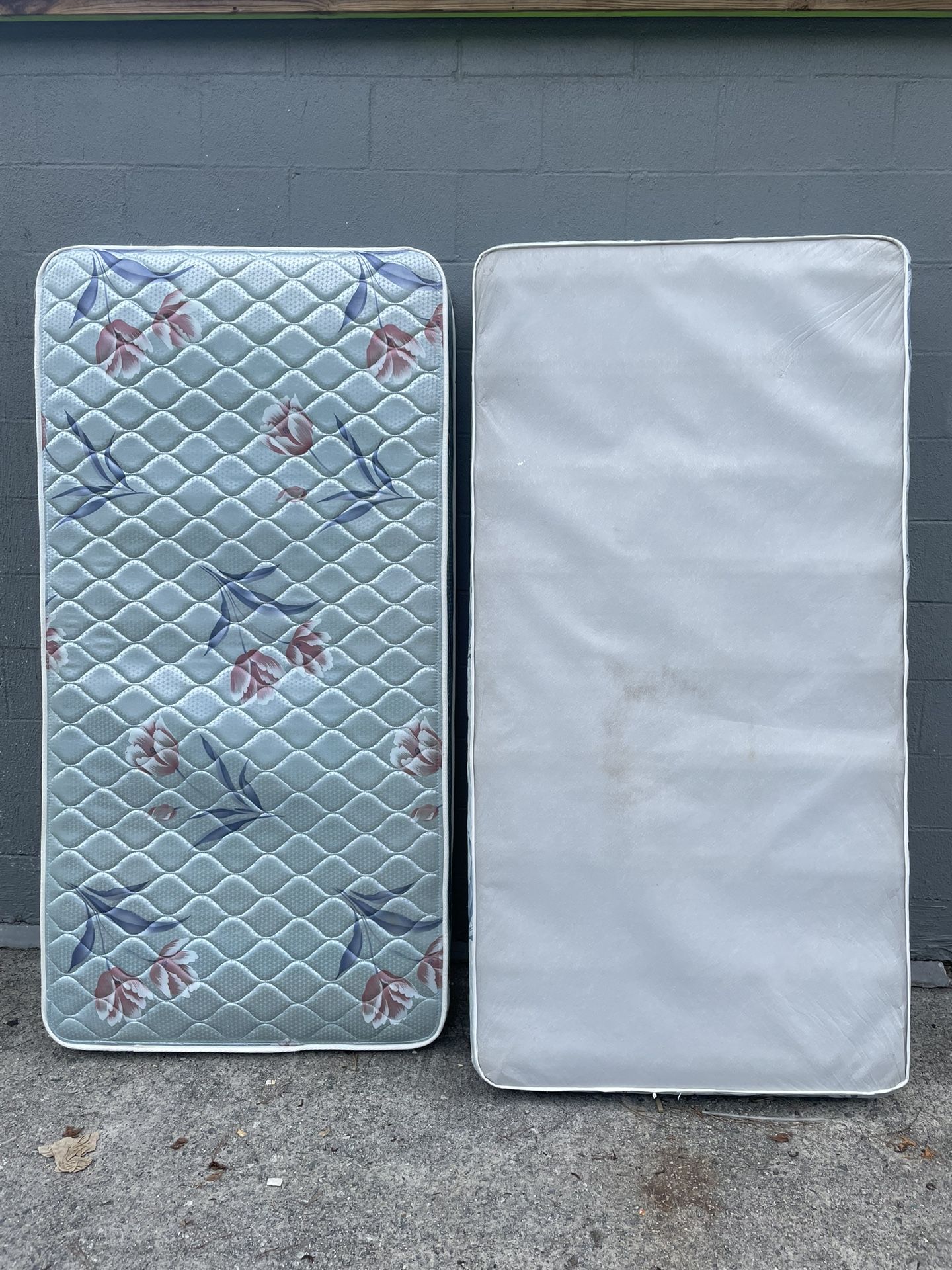 Matching Twin Size Mattress/Box Spring