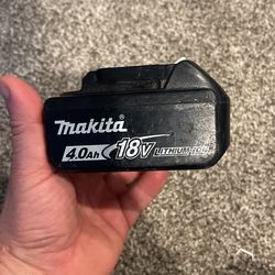 Makita 18V 4.0 AH Battery