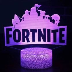 Fortnite Sign LED Nightlight Table Lamp