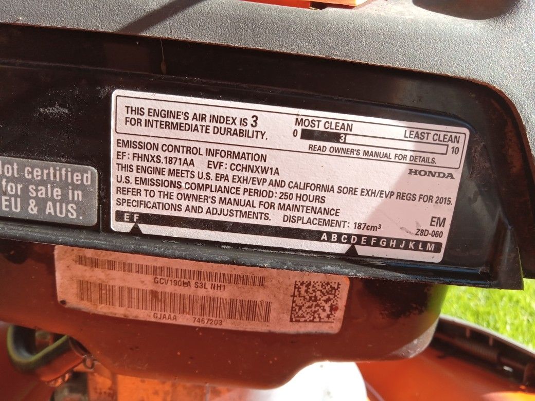 Husqvarna boigjt gcv190la s3l nh1