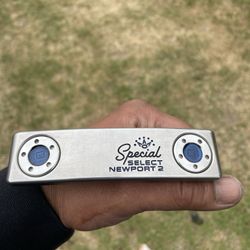 Scotty Cameron putter custom blue