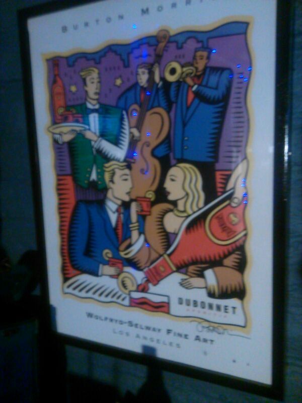 BURTON MORRIS ART WORK. SIGNED!!