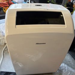 Hisense 8000 BTU Wifi 350sf 115V Vented Medium Room Smart Portable Air Conditioner Remote Included