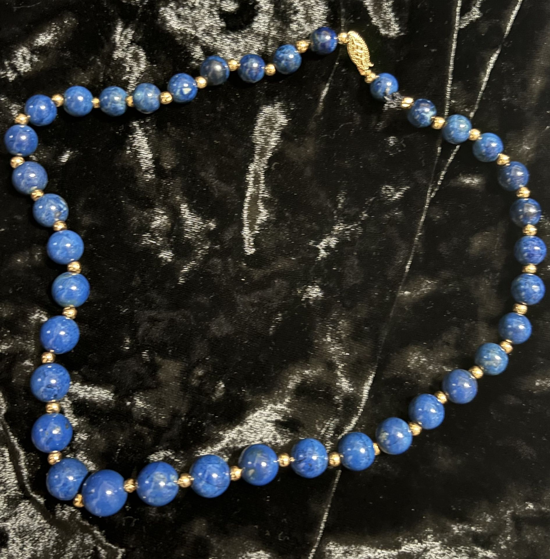 Lapis Lazuli Beaded Necklace
