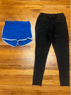 Butt lifting booty shorts and leggings