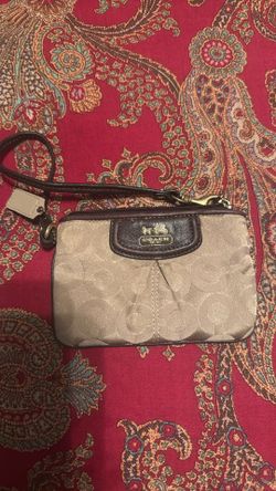 Coach Wristlet Brown