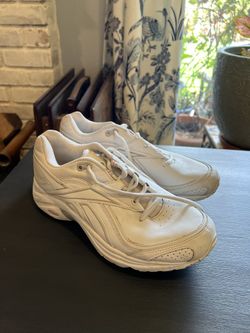 Reebok DMX Max Leather White Shoes Sneakers