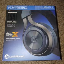 LucidSound LS41 Wireless 7.1 Surround Sound Gaming Headset for PS4
