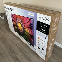 LG 55 IN TV UHD AL ThinQ 55UR 8000 New In Box Offers Accepted