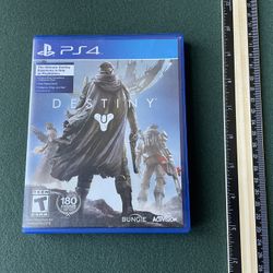 Destiny PS4 Video game (Case And Disc Included)