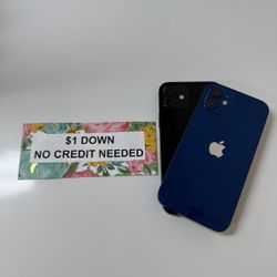 Apple IPhone 12 5G - Only $1 Today Pay The Rest Later! 