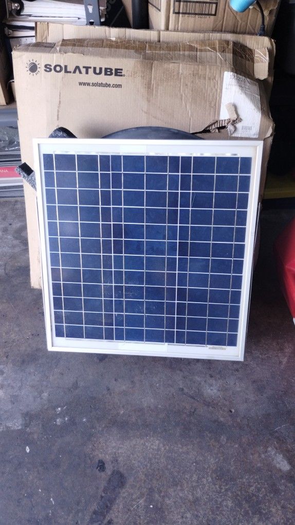 Solar Attic Fan New