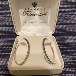 Diamond fascination earrings