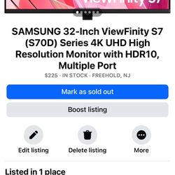 🔥 Samsung 32” ViewFinity S7 (S70D) 4K UHD Monitor – Only $250! 🔥