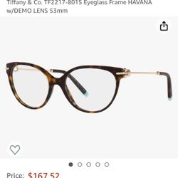 Tiffany & Co.  Eyeglass Frame