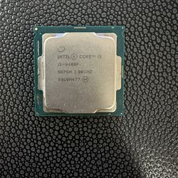Intel Core I5-9400F. 2.90 Ghz. 