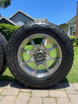 5 lug nut rims & TIRES / rines & LLANTAS de 5 birlos (5x150) Size: 20”