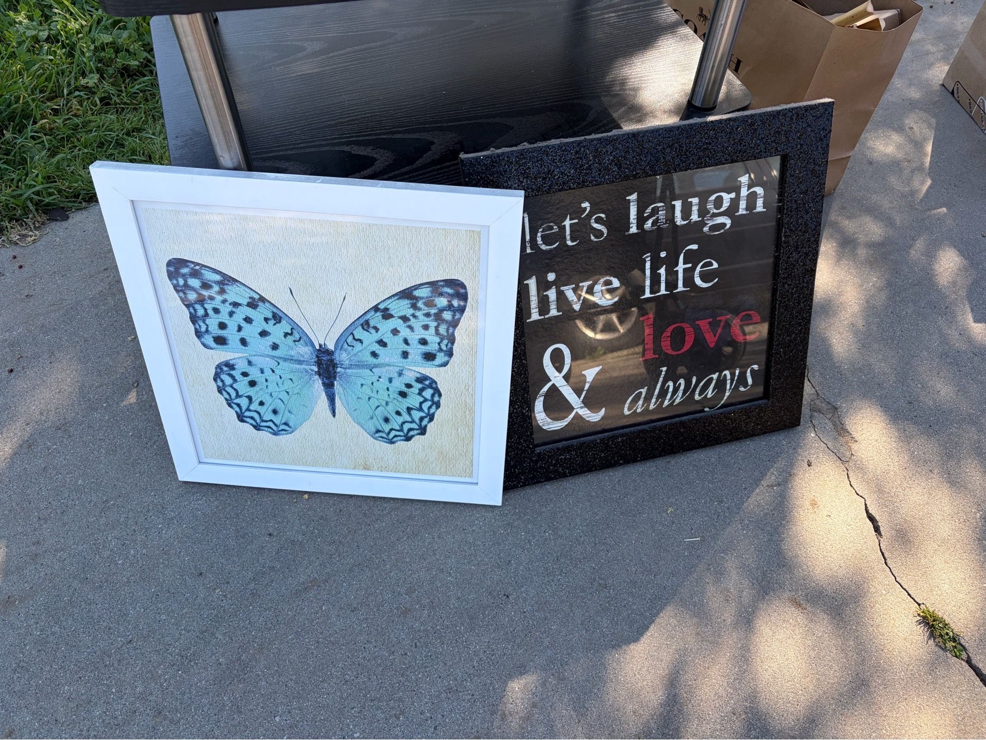 Butterfly & Laugh, Live, Love Pictures
