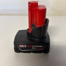 Milwaukee M12 4.0 Battery