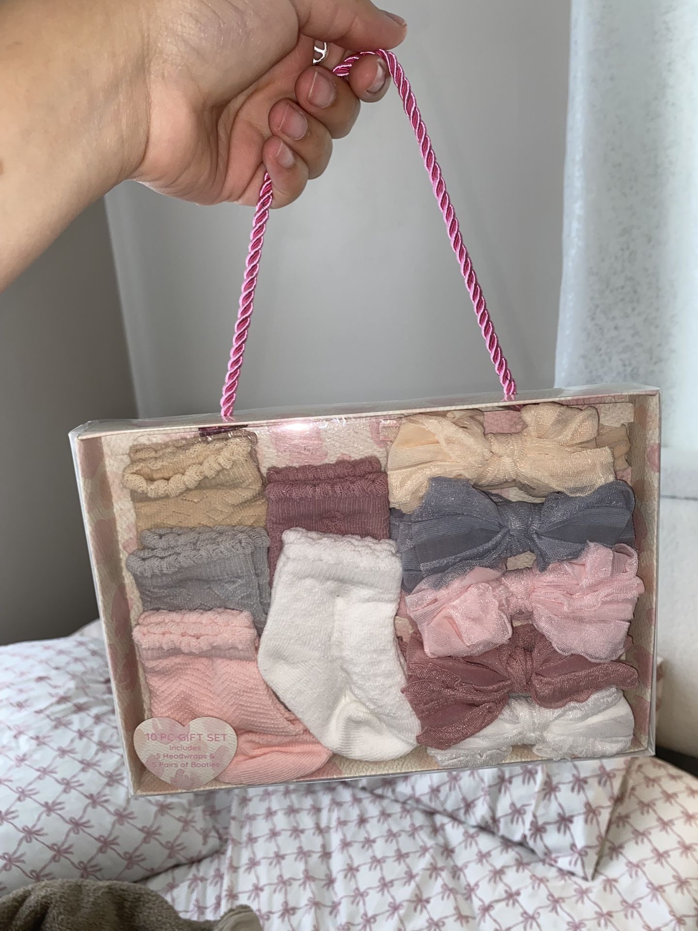 Baby Girl Bows And Socks