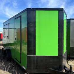 2025 Electric Green 8.5x22 cargo✅ 