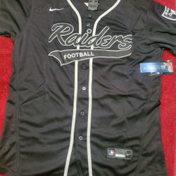 RAIDERS CROSBY JERSEY SIZE M,  L 