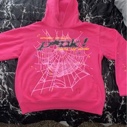 Sp5der Pink Hoodie (read description)