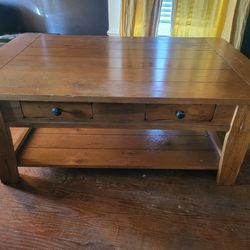 Solid Wood Coffee Table 
