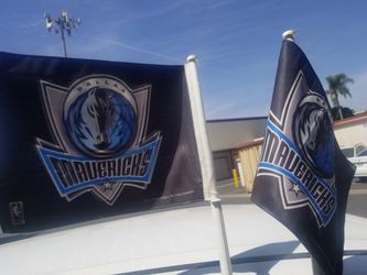 🔥2 Dallas Maverick Flags Great Condition 🔥