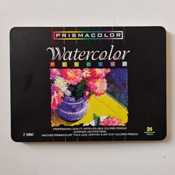 Prisamacolor Water Color Pencils. 24 Count. Like New.
