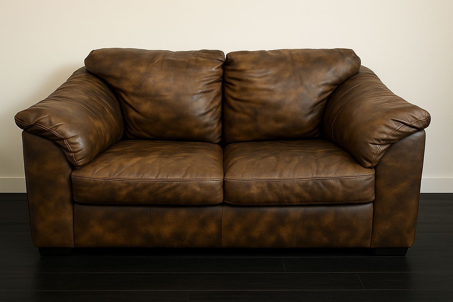 Real Leather Sleeper Sofa
