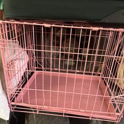 Dog Cage pink 