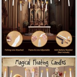 2 Sets Of 20 Floating Candles 