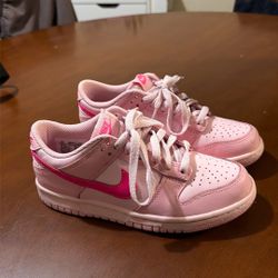Pink Nike Dunk Low