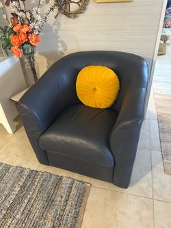 Leather Accent Chair