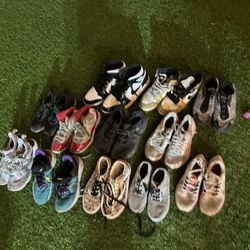Various Kids Shoes, Nike, Jordan, Yeezy, Adidas, Vans