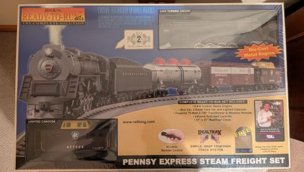 MTH Railking Steam Train Set Sealed