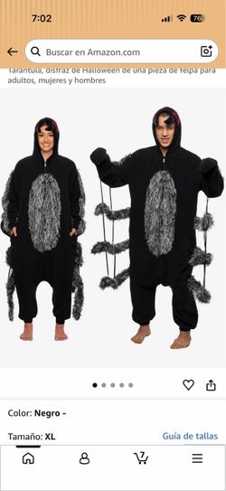 Disfras de tarantula xl adulto