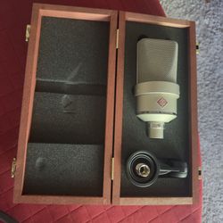 Neumann TLM 103 Mic, Shock Absorber, And Boom Stand