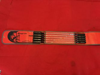 Snap On SSDE100B 10 Piece Electronic Flat Tip Screwdriver Set USA 