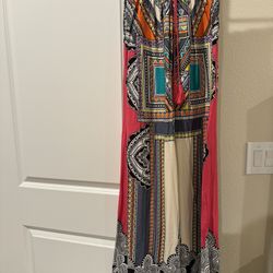 Flying Tomato Size S Halter Top Maxi Dress Brand New No Tags