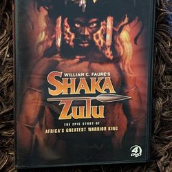 Shaka Zulu (DVD, 2012, 4-Disc Set) William C. Faure Epic Story Of Warrior King