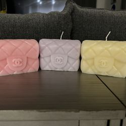 Gucci, LV, or Chanel Purse Candle